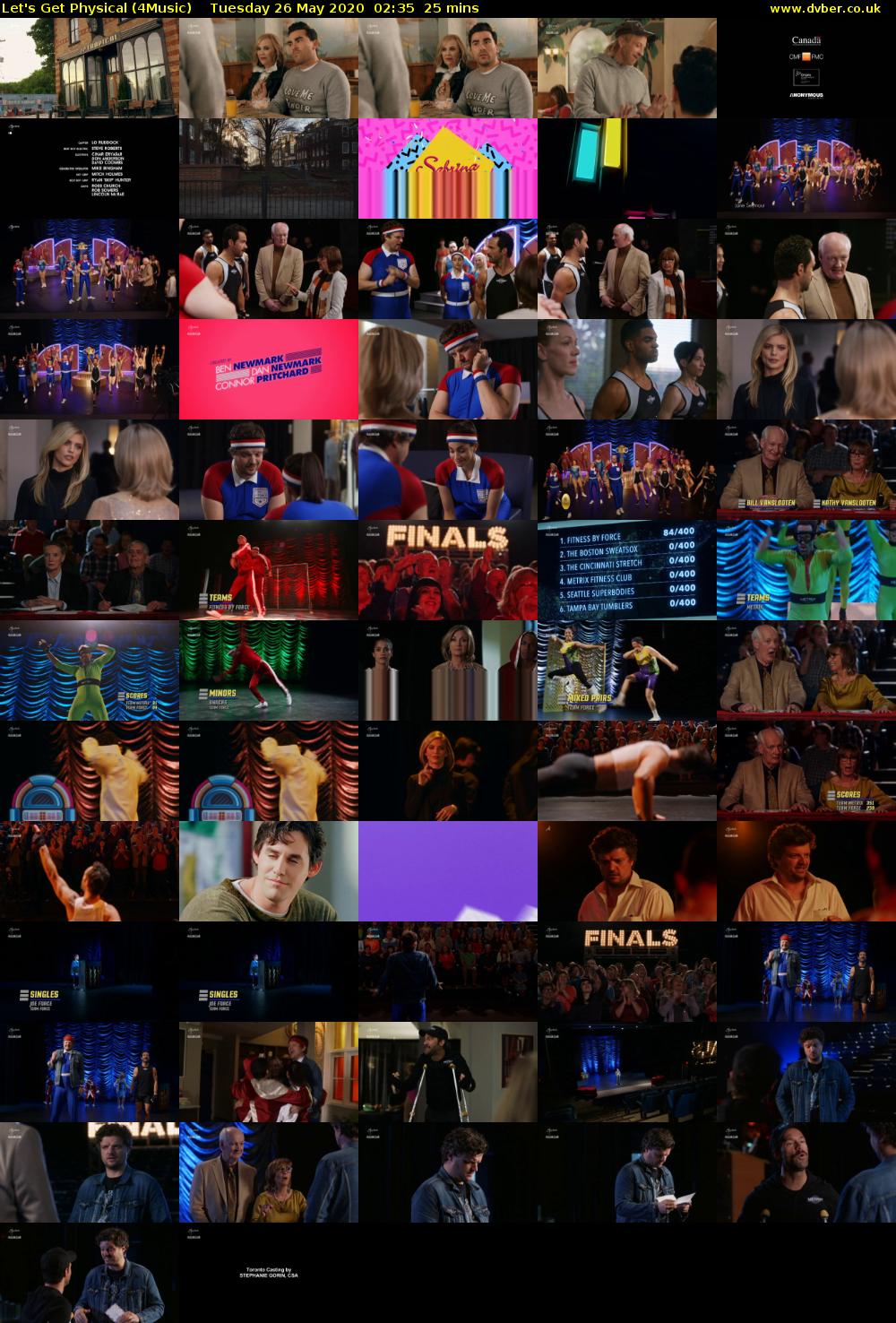 Let's Get Physical (4Music) Tuesday 26 May 2020 02:35 - 03:00