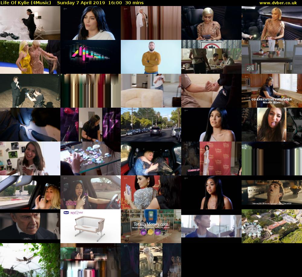 Life Of Kylie (4Music) Sunday 7 April 2019 16:00 - 16:30