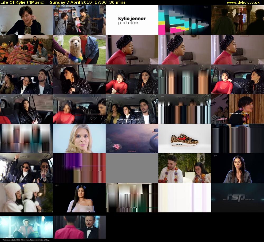 Life Of Kylie (4Music) Sunday 7 April 2019 17:00 - 17:30
