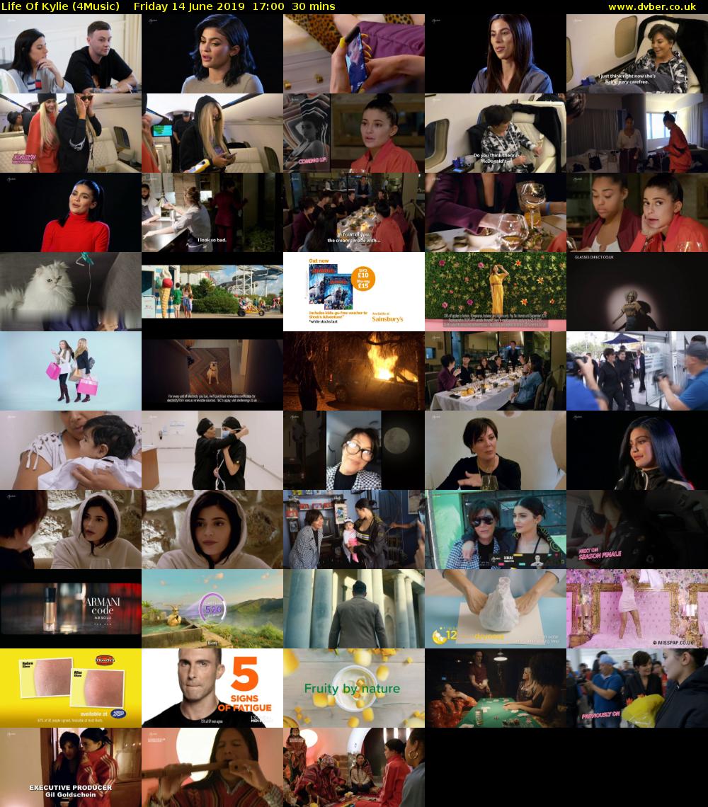 Life Of Kylie (4Music) Friday 14 June 2019 17:00 - 17:30