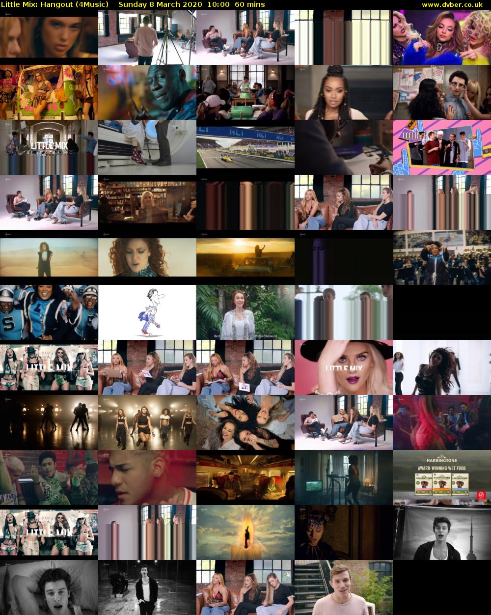 Little Mix: Hangout (4Music) Sunday 8 March 2020 10:00 - 11:00