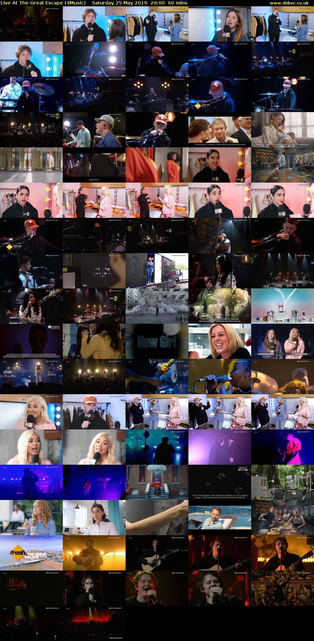 Live At The Great Escape (4Music) Saturday 25 May 2019 20:00 - 21:00