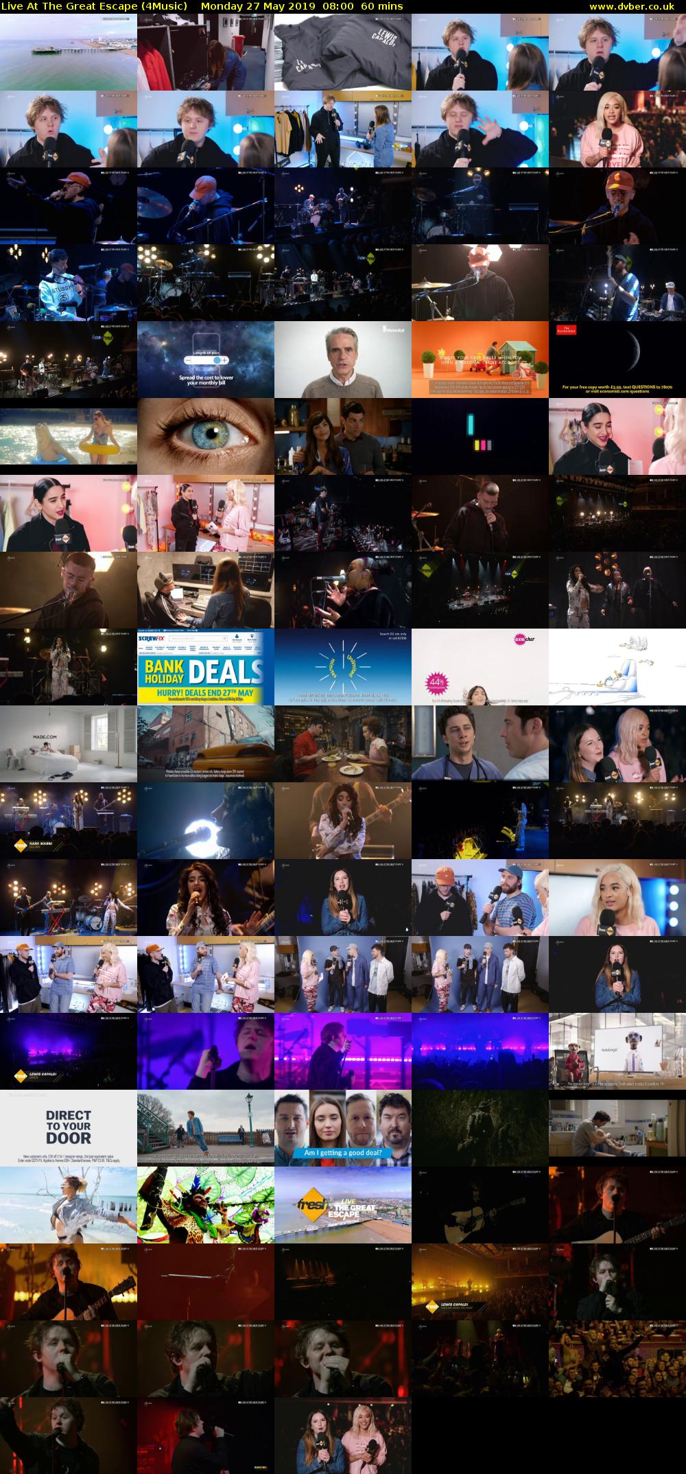 Live At The Great Escape (4Music) Monday 27 May 2019 08:00 - 09:00