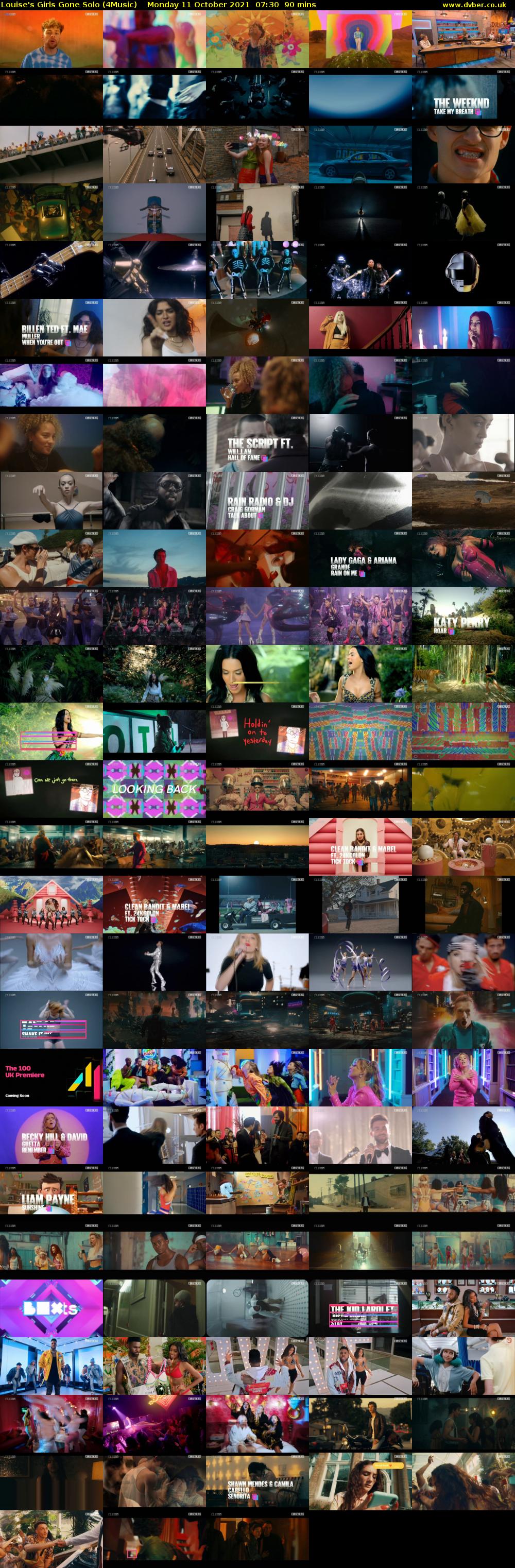 Louise's Girls Gone Solo (4Music) Monday 11 October 2021 07:30 - 09:00