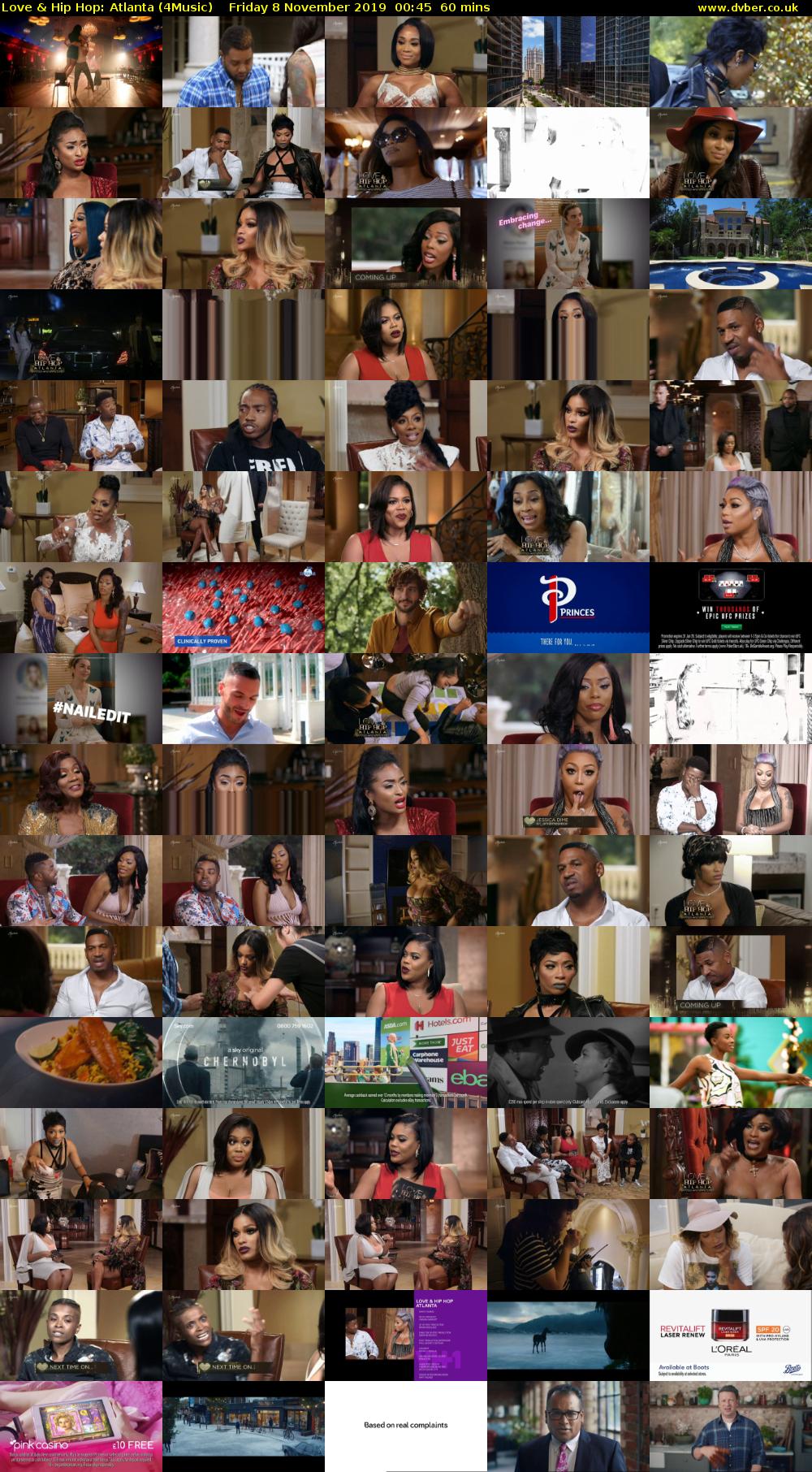 Love & Hip Hop: Atlanta (4Music) Friday 8 November 2019 00:45 - 01:45