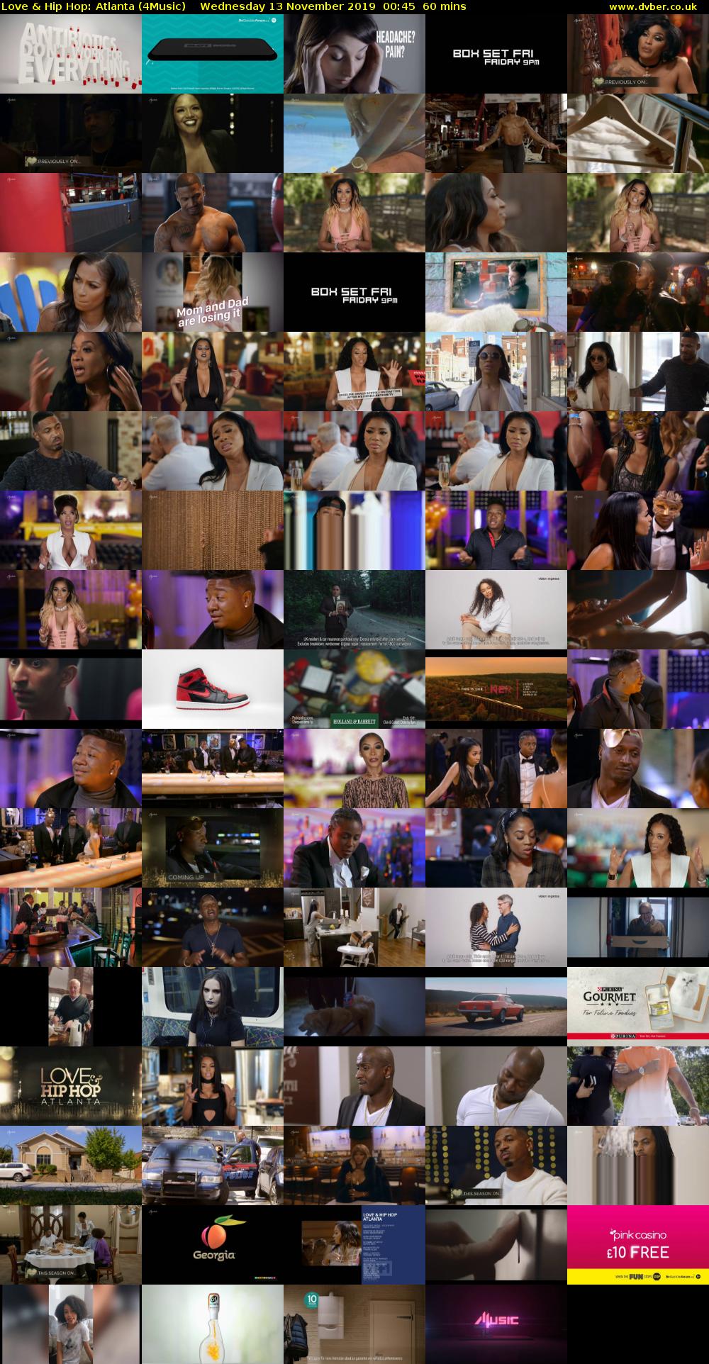 Love & Hip Hop: Atlanta (4Music) Wednesday 13 November 2019 00:45 - 01:45