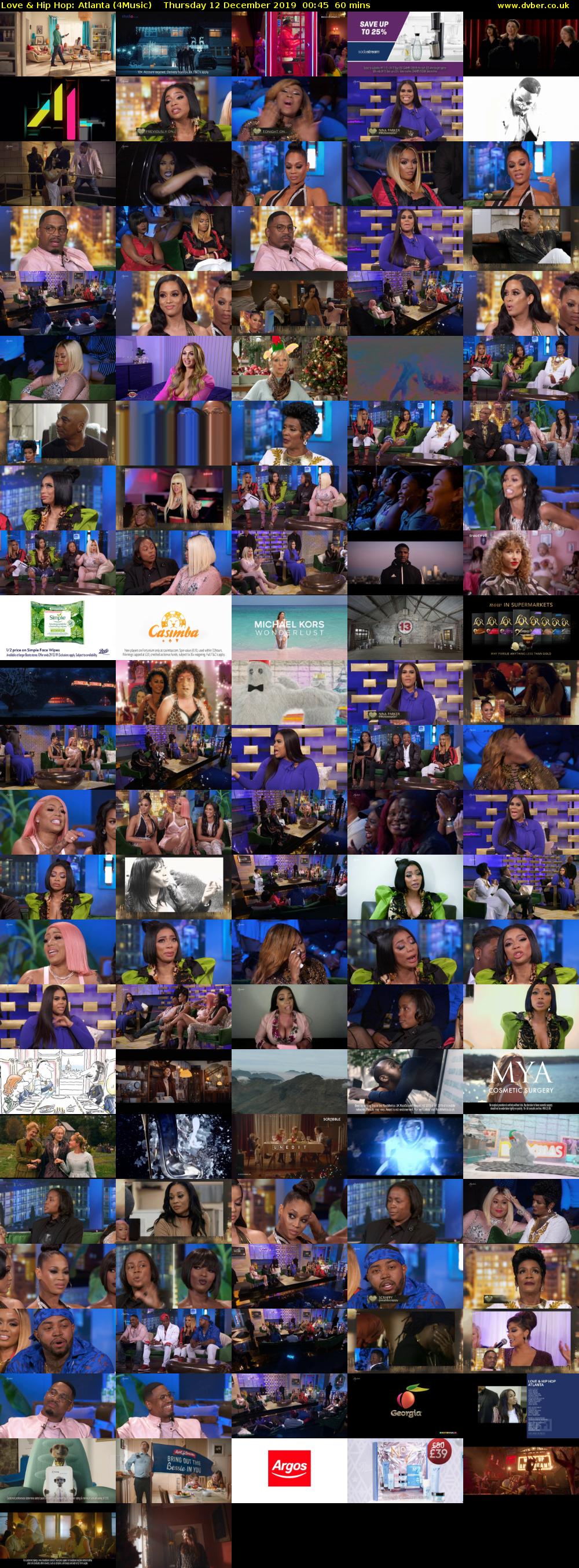 Love & Hip Hop: Atlanta (4Music) Thursday 12 December 2019 00:45 - 01:45