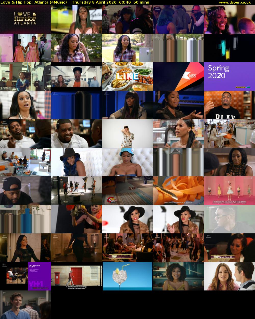 Love & Hip Hop: Atlanta (4Music) Thursday 9 April 2020 00:40 - 01:40