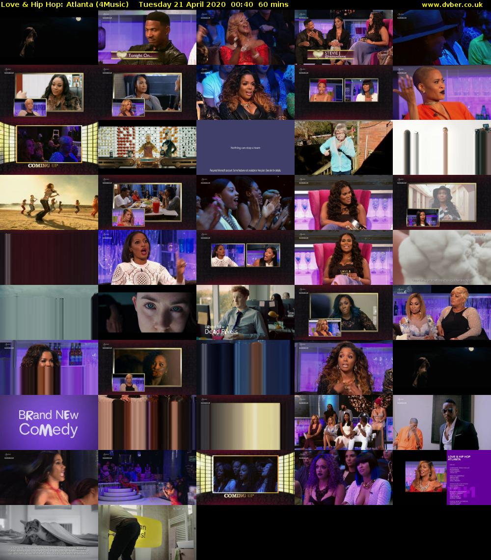 Love & Hip Hop: Atlanta (4Music) Tuesday 21 April 2020 00:40 - 01:40