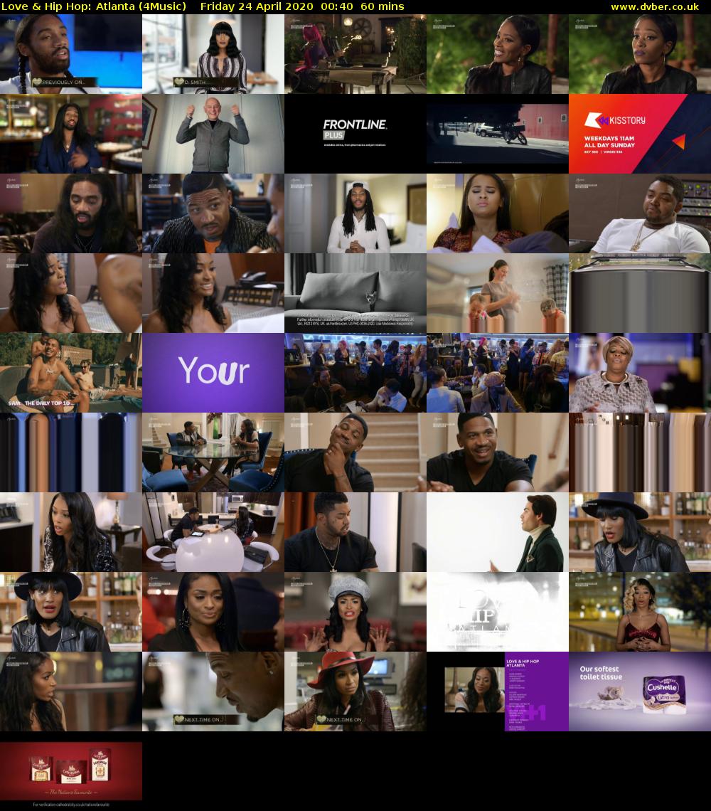 Love & Hip Hop: Atlanta (4Music) Friday 24 April 2020 00:40 - 01:40