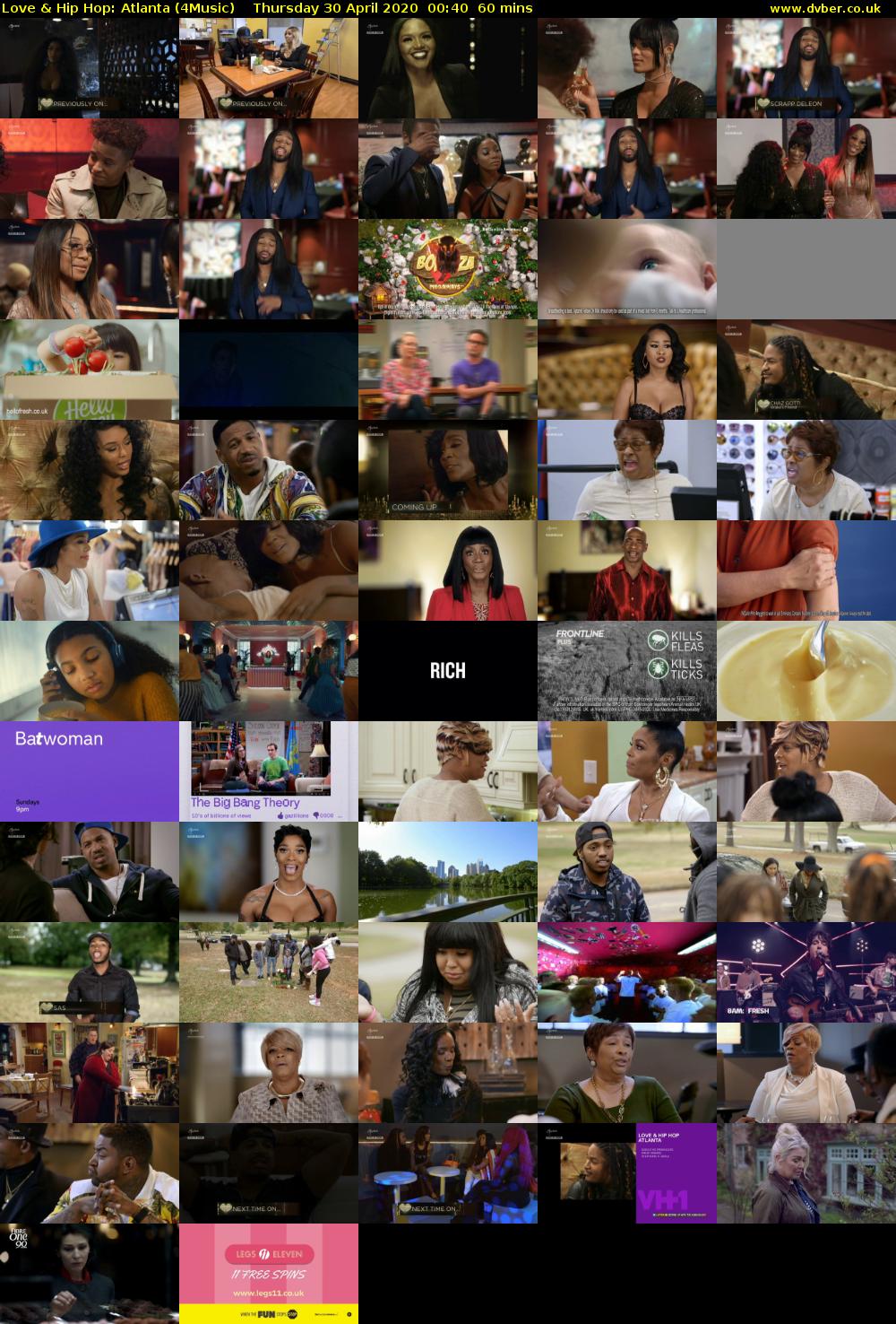 Love & Hip Hop: Atlanta (4Music) Thursday 30 April 2020 00:40 - 01:40