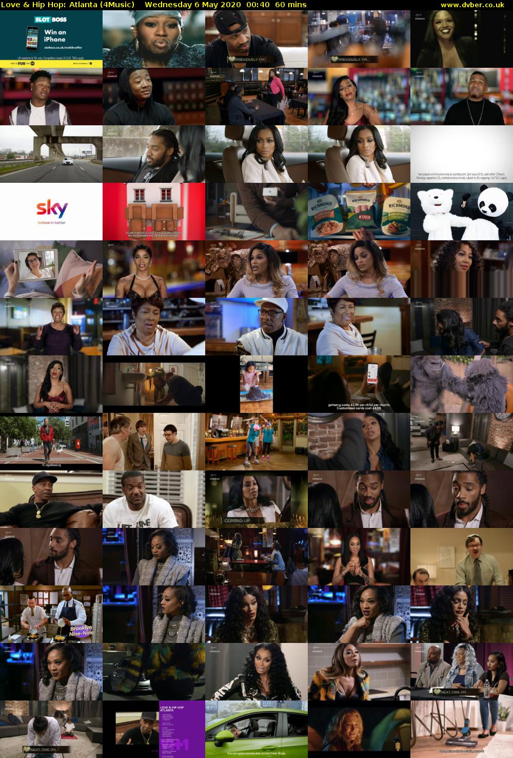 Love & Hip Hop: Atlanta (4Music) Wednesday 6 May 2020 00:40 - 01:40