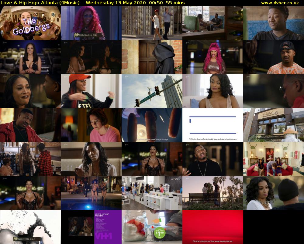 Love & Hip Hop: Atlanta (4Music) Wednesday 13 May 2020 00:50 - 01:45