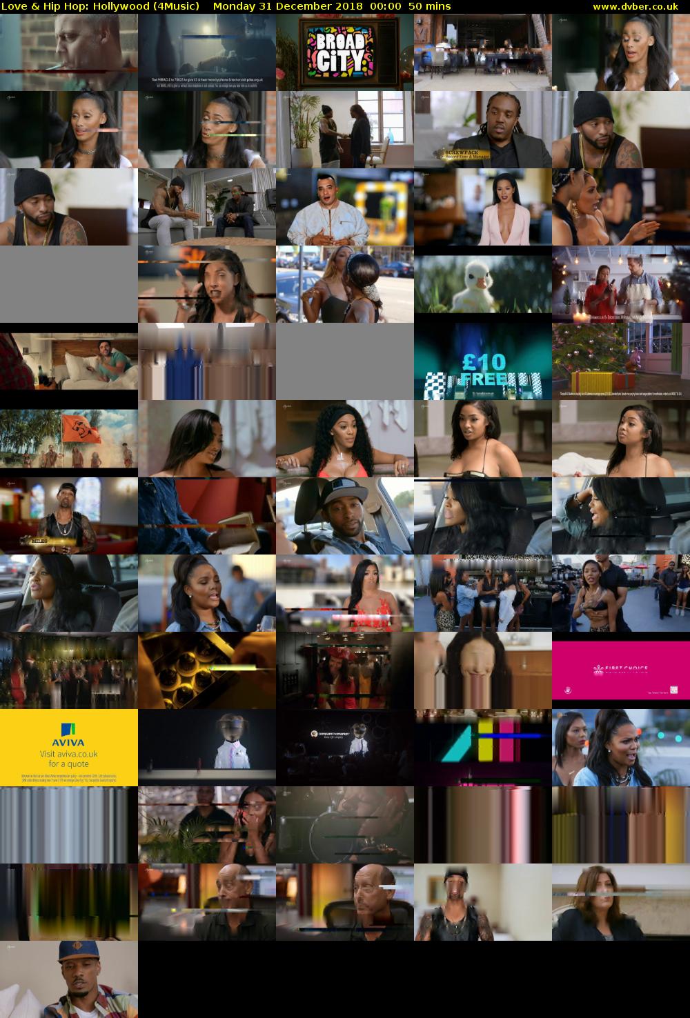 Love & Hip Hop: Hollywood (4Music) Monday 31 December 2018 00:00 - 00:50