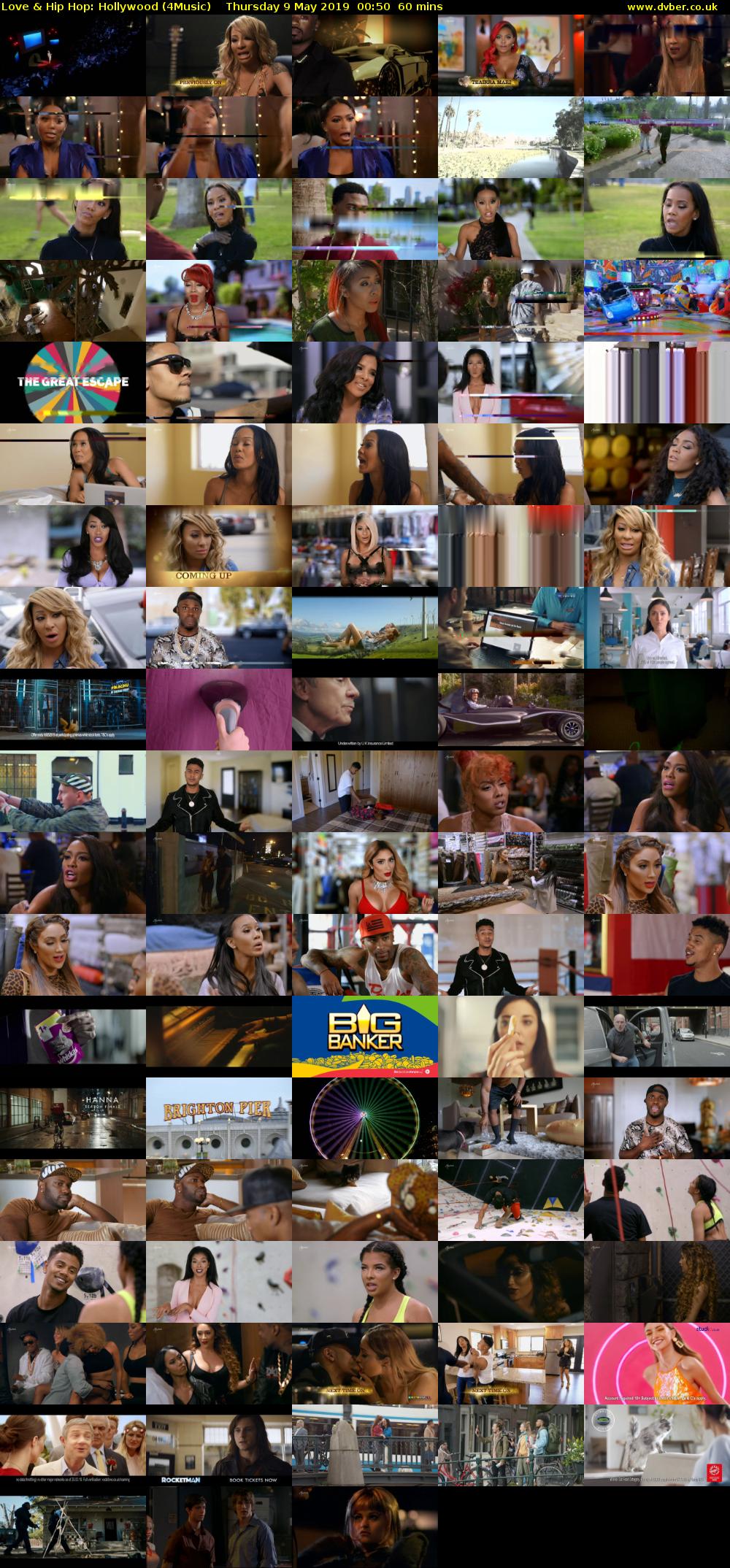 Love & Hip Hop: Hollywood (4Music) Thursday 9 May 2019 00:50 - 01:50