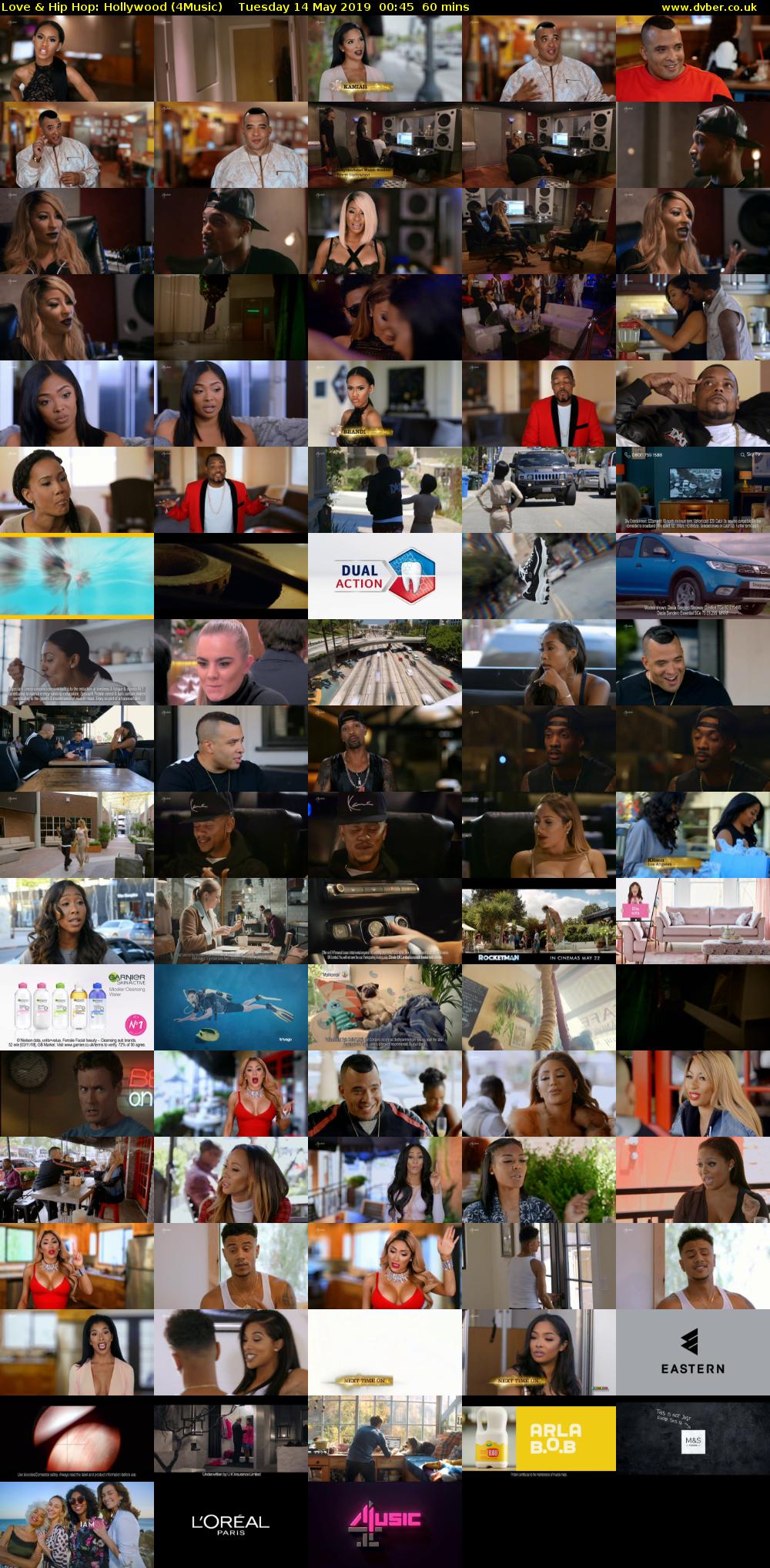 Love & Hip Hop: Hollywood (4Music) Tuesday 14 May 2019 00:45 - 01:45