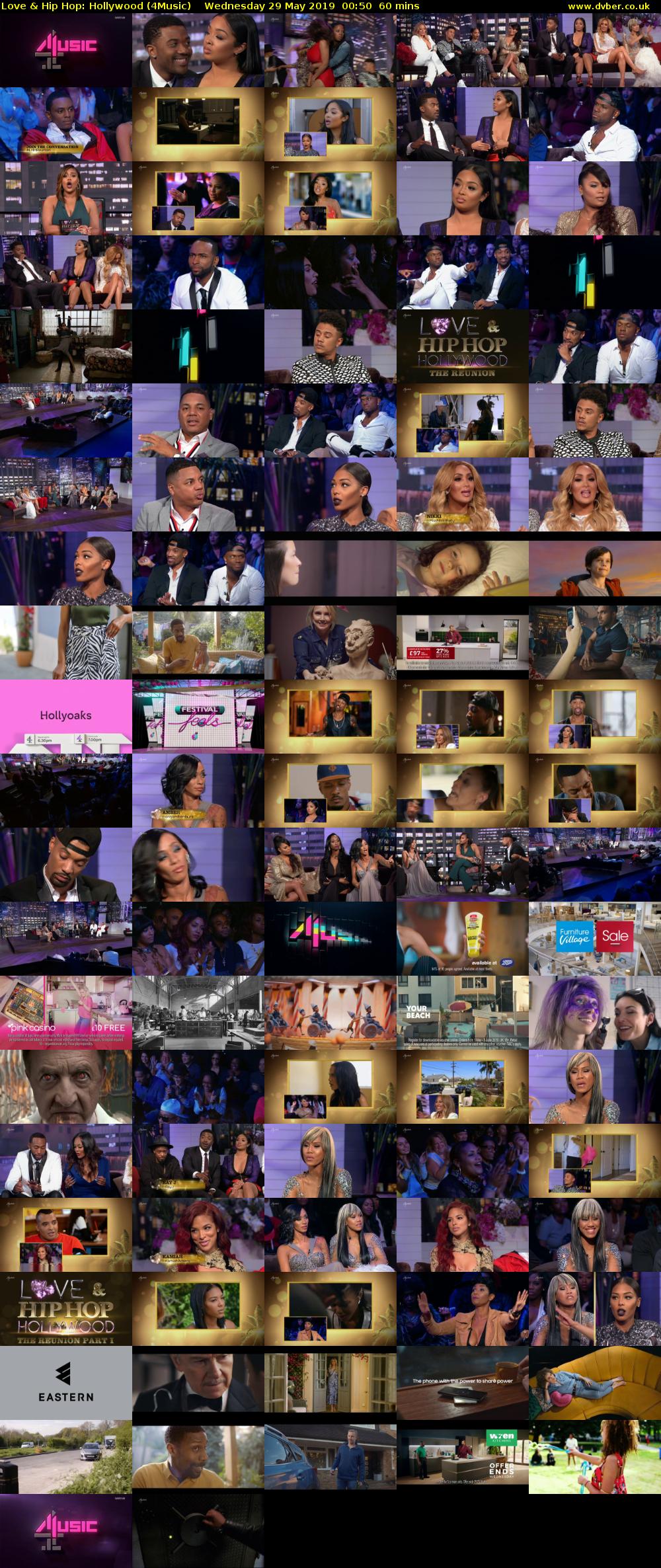 Love & Hip Hop: Hollywood (4Music) Wednesday 29 May 2019 00:50 - 01:50