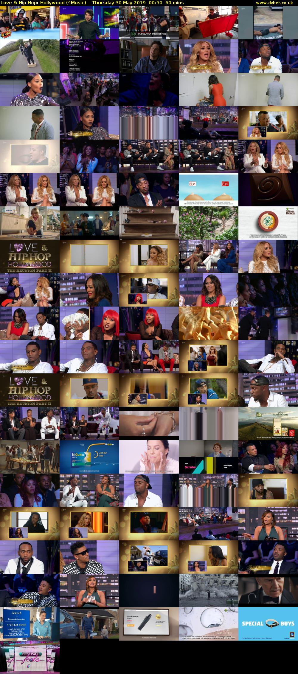 Love & Hip Hop: Hollywood (4Music) Thursday 30 May 2019 00:50 - 01:50