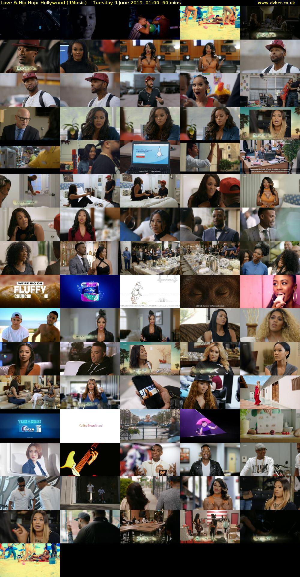 Love & Hip Hop: Hollywood (4Music) Tuesday 4 June 2019 01:00 - 02:00