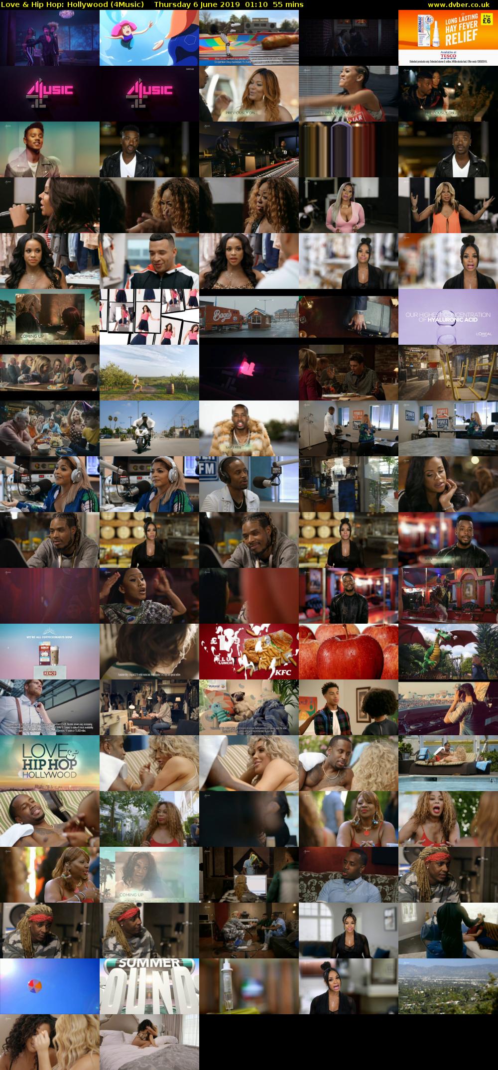Love & Hip Hop: Hollywood (4Music) Thursday 6 June 2019 01:10 - 02:05