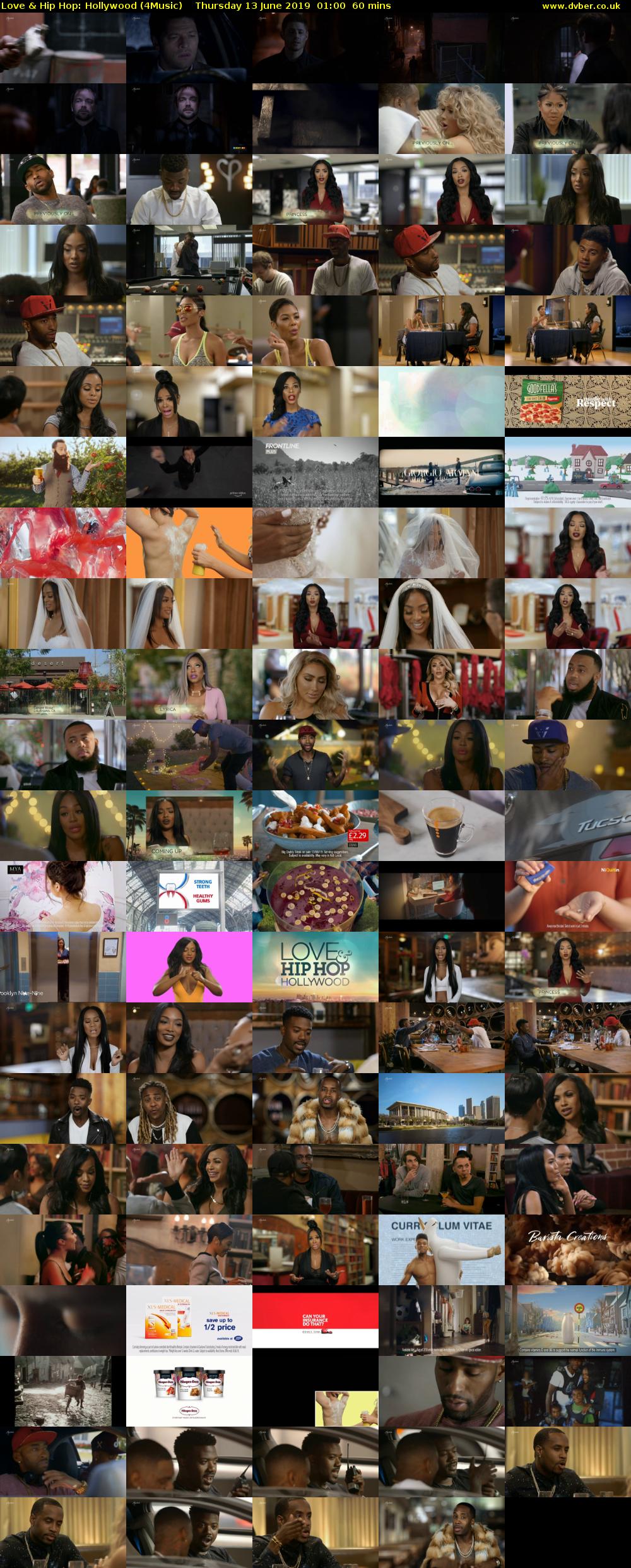 Love & Hip Hop: Hollywood (4Music) Thursday 13 June 2019 01:00 - 02:00