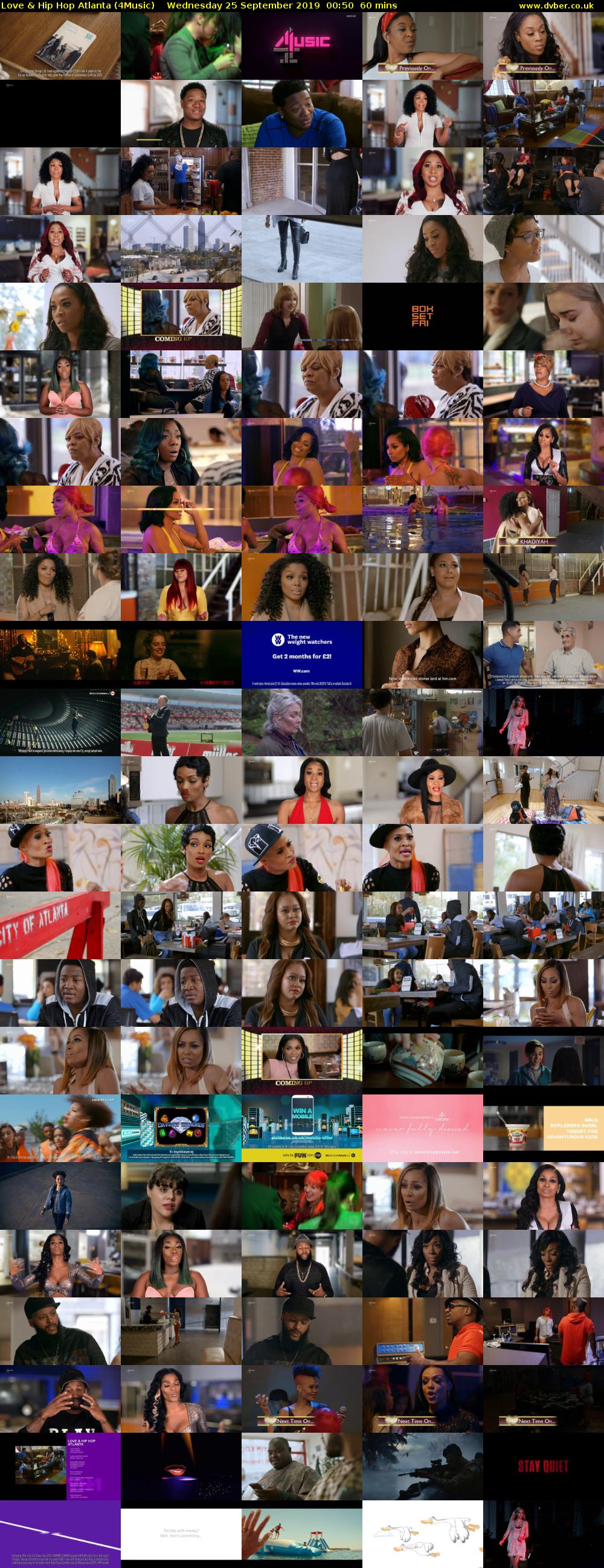Love & Hip Hop Atlanta (4Music) Wednesday 25 September 2019 00:50 - 01:50
