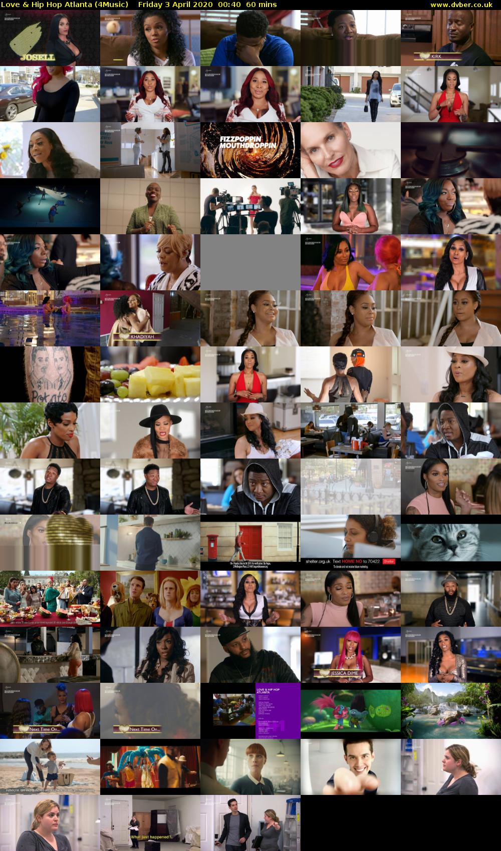 Love & Hip Hop Atlanta (4Music) Friday 3 April 2020 00:40 - 01:40