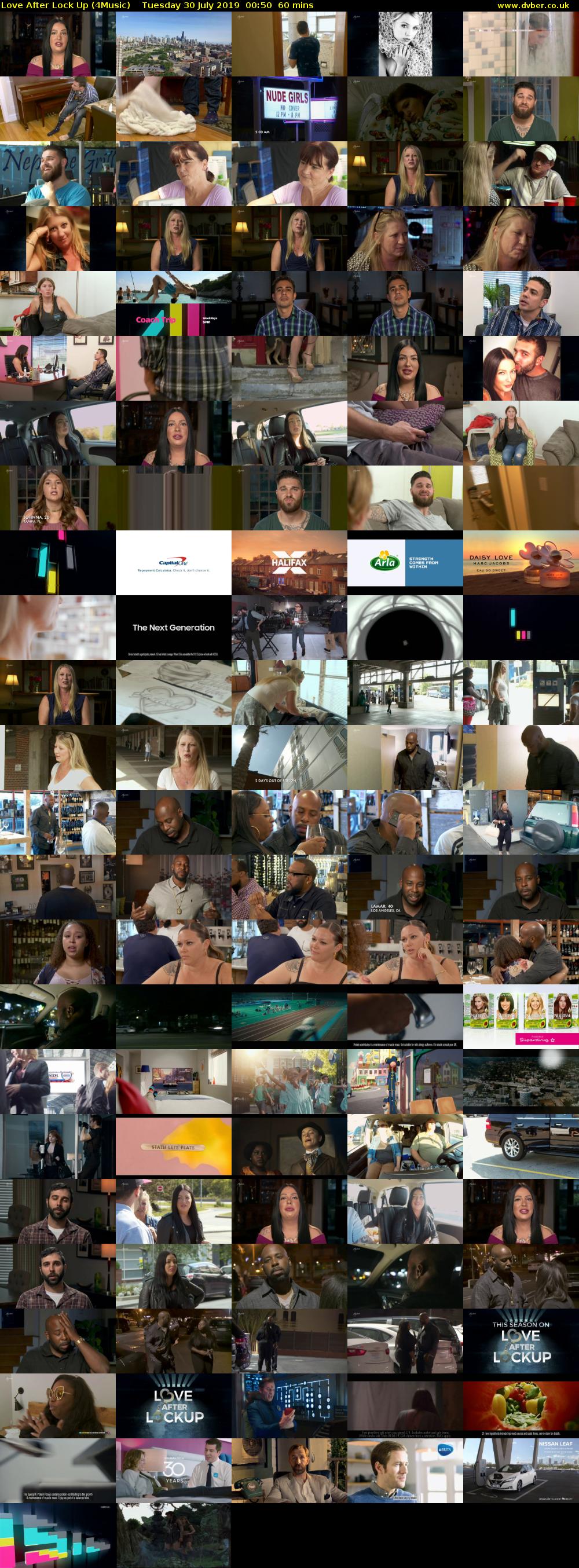 Love After Lock Up (4Music) Tuesday 30 July 2019 00:50 - 01:50