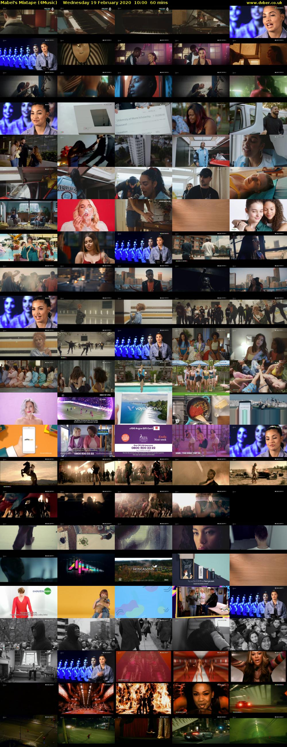 Mabel's Mixtape (4Music) Wednesday 19 February 2020 10:00 - 11:00