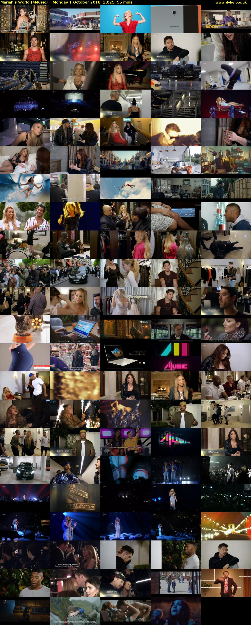 Mariah's World (4Music) Monday 1 October 2018 18:25 - 19:20