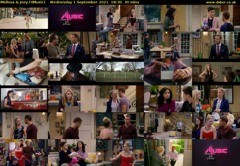 Melissa & Joey (4Music) Wednesday 1 September 2021 19:30 - 20:00