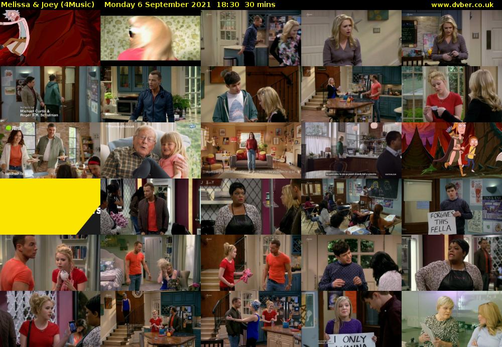 Melissa & Joey (4Music) Monday 6 September 2021 19:30 - 20:00