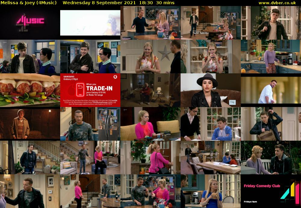 Melissa & Joey (4Music) Wednesday 8 September 2021 19:30 - 20:00