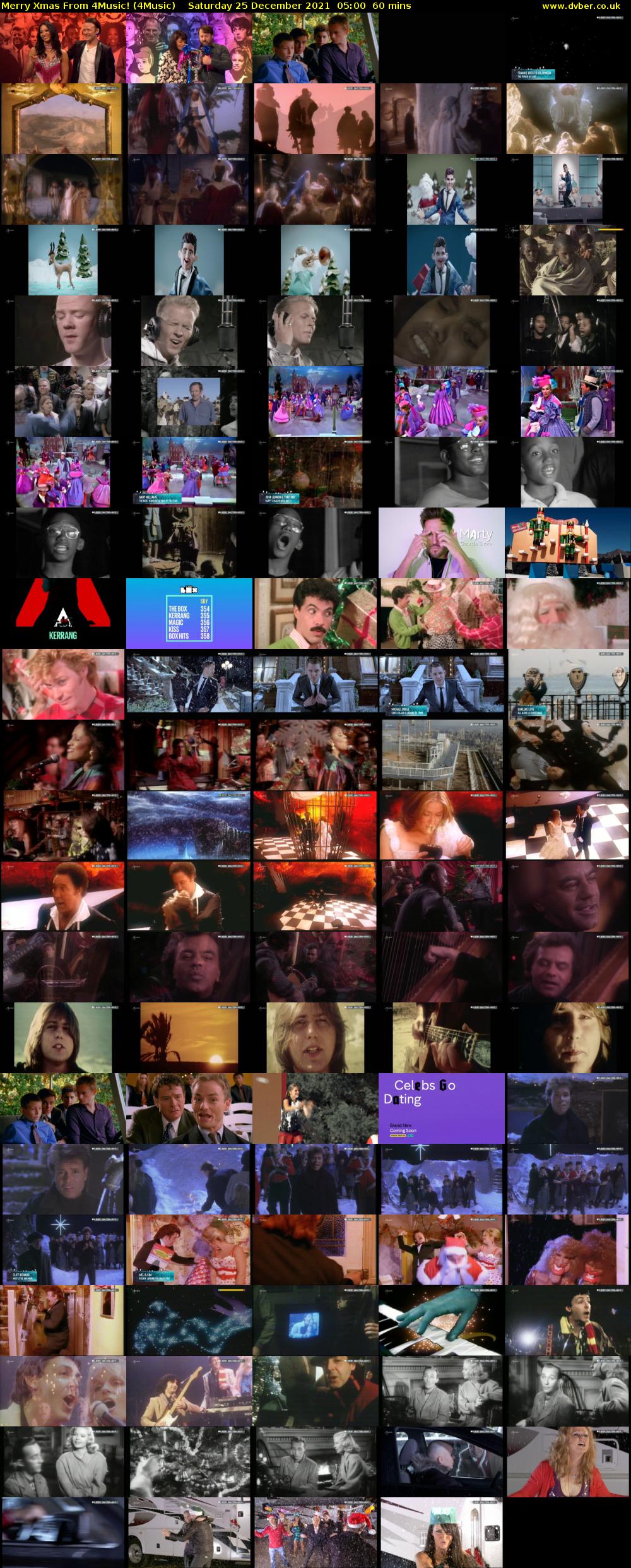 Merry Xmas From 4Music! (4Music) Saturday 25 December 2021 05:00 - 06:00