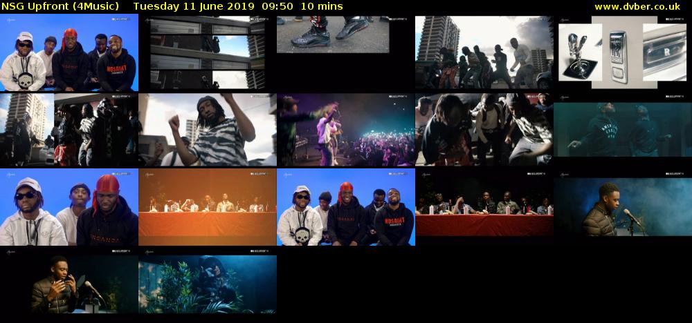 NSG Upfront (4Music) Tuesday 11 June 2019 09:50 - 10:00