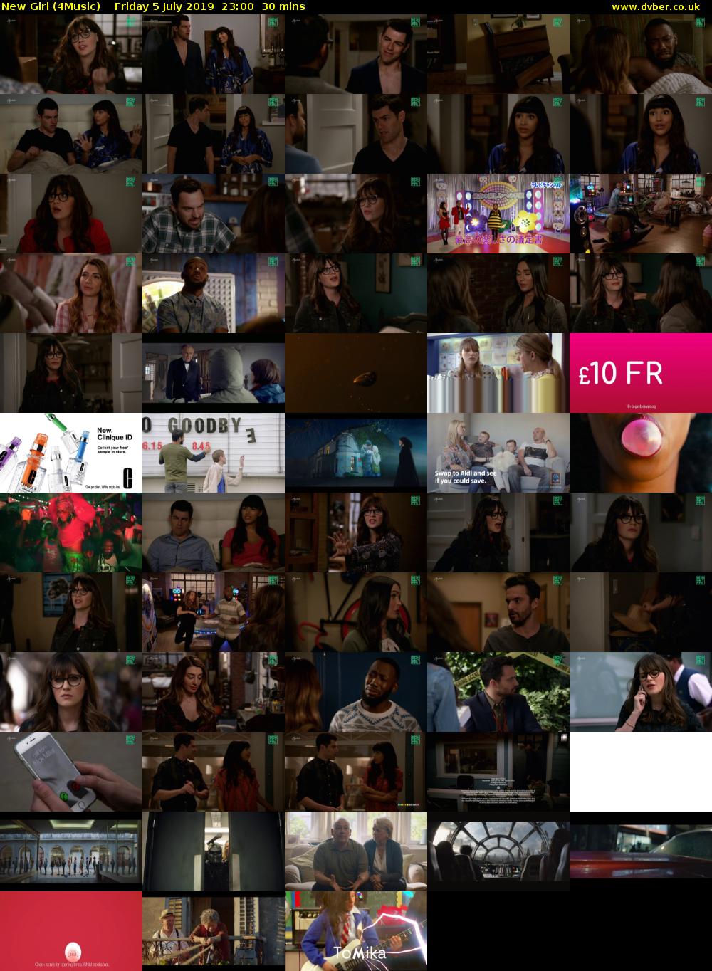New Girl (4Music) Friday 5 July 2019 23:00 - 23:30