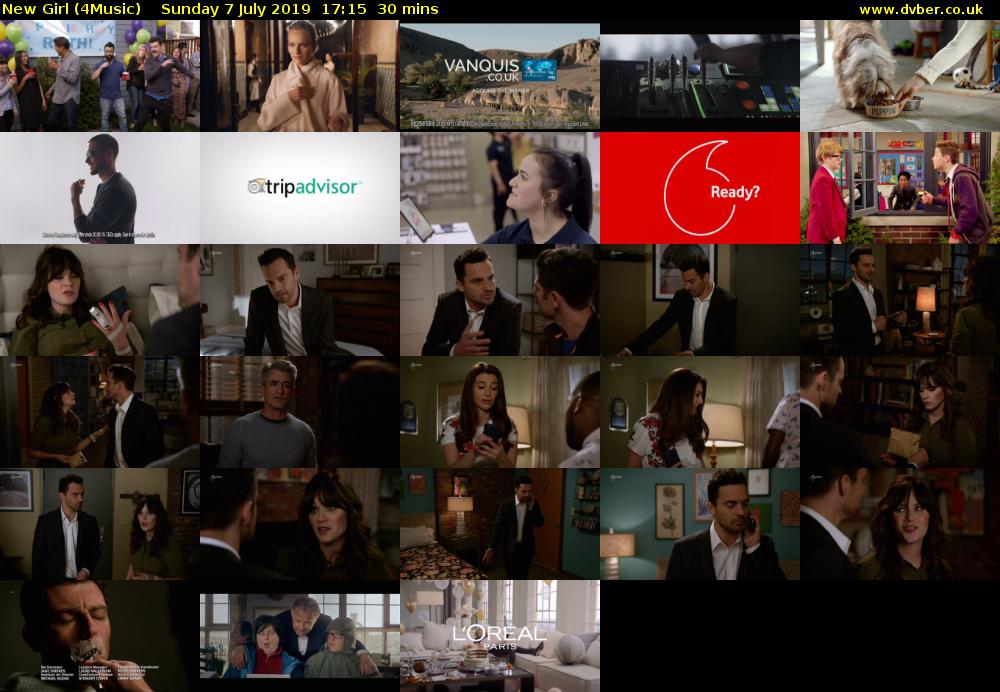 New Girl (4Music) Sunday 7 July 2019 17:15 - 17:45