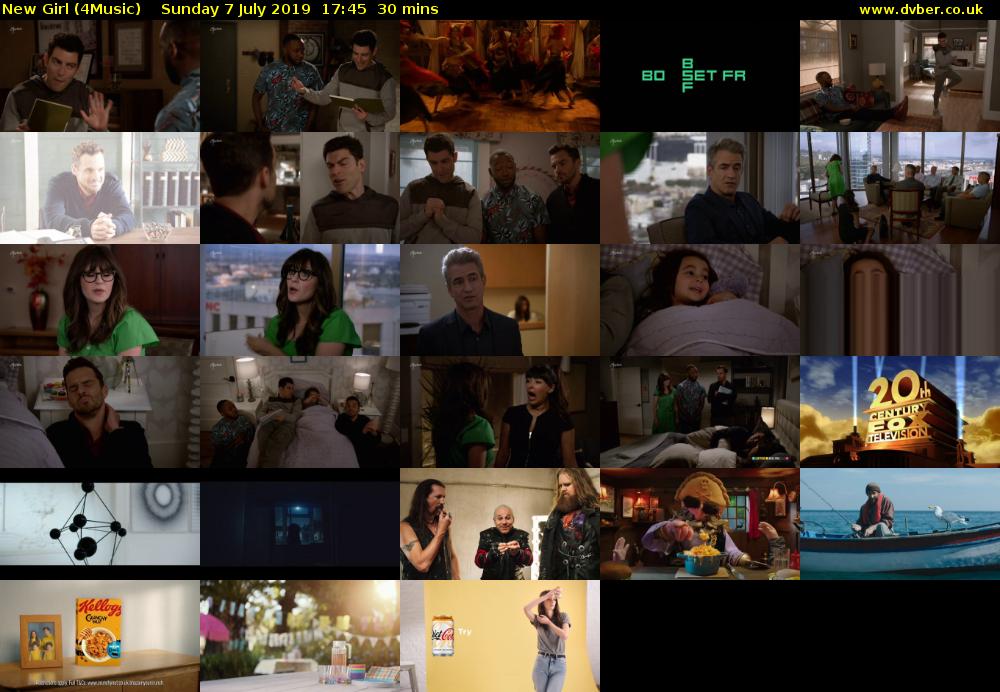 New Girl (4Music) Sunday 7 July 2019 17:45 - 18:15