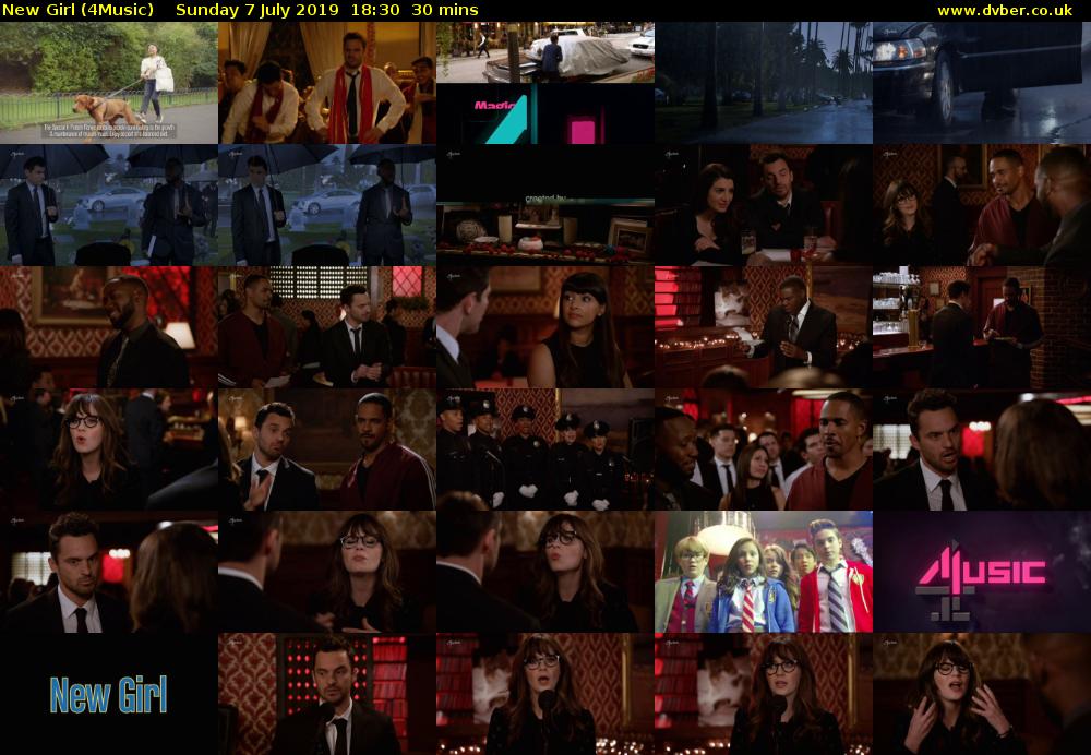 New Girl (4Music) Sunday 7 July 2019 18:30 - 19:00