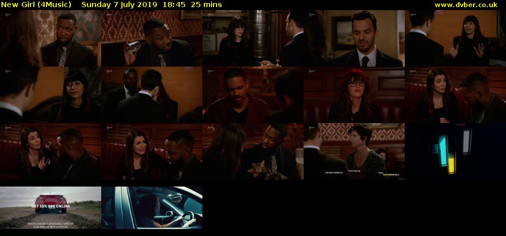 New Girl (4Music) Sunday 7 July 2019 18:45 - 19:10