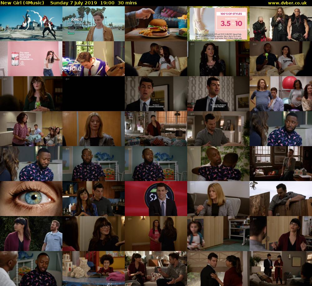 New Girl (4Music) Sunday 7 July 2019 19:00 - 19:30