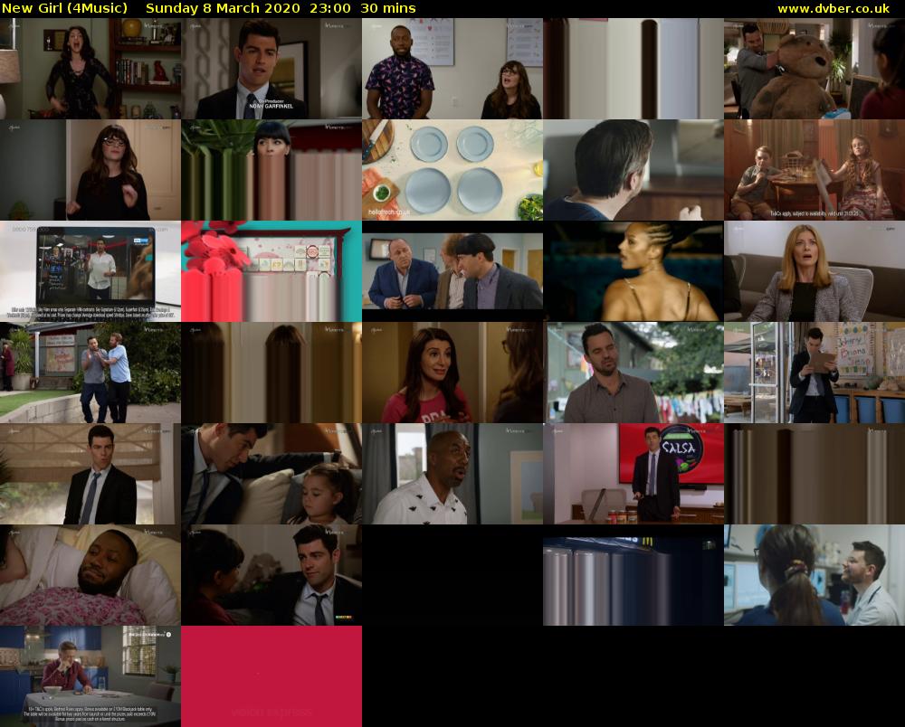 New Girl (4Music) Sunday 8 March 2020 23:00 - 23:30
