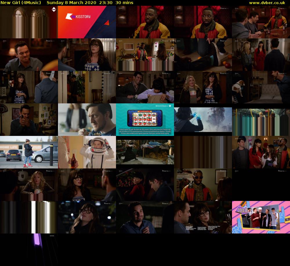 New Girl (4Music) Sunday 8 March 2020 23:30 - 00:00