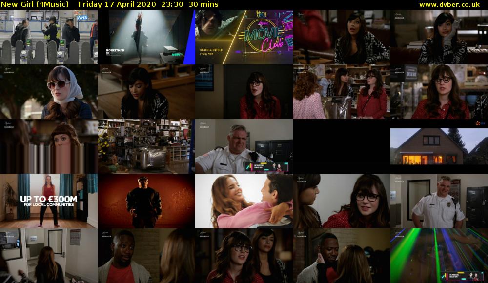 New Girl (4Music) Friday 17 April 2020 23:30 - 00:00