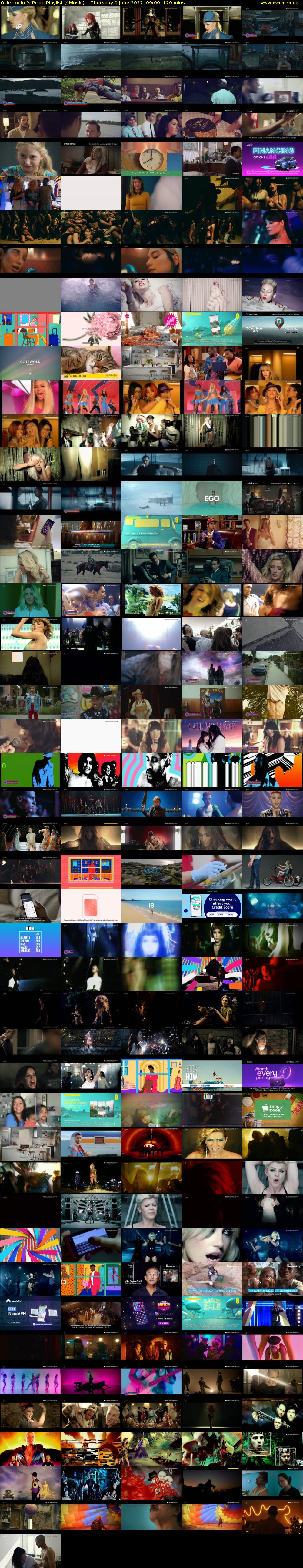 Ollie Locke's Pride Playlist (4Music) Thursday 9 June 2022 09:00 - 11:00