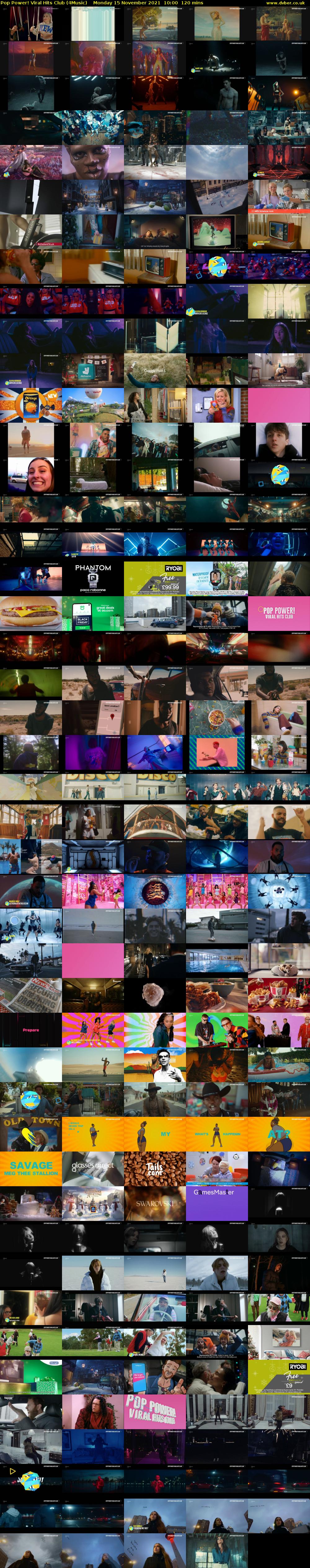 Pop Power! Viral Hits Club (4Music) Monday 15 November 2021 10:00 - 12:00