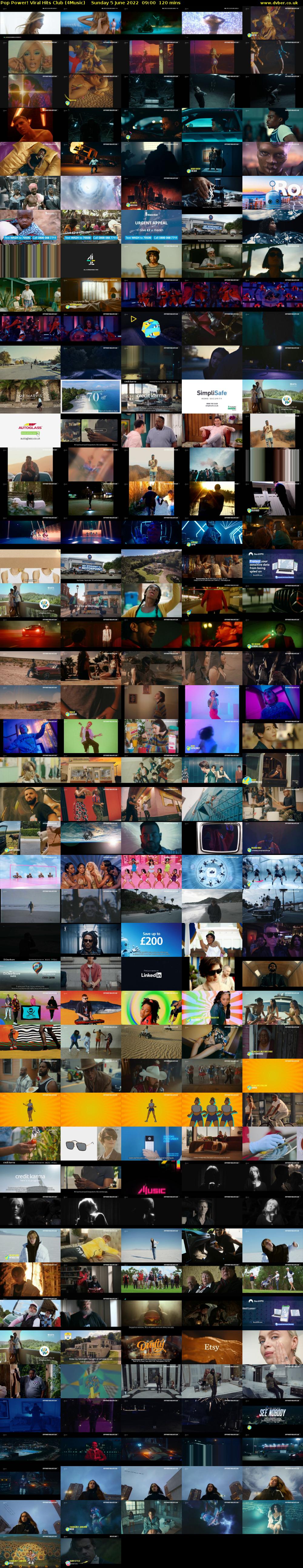 Pop Power! Viral Hits Club (4Music) Sunday 5 June 2022 09:00 - 11:00