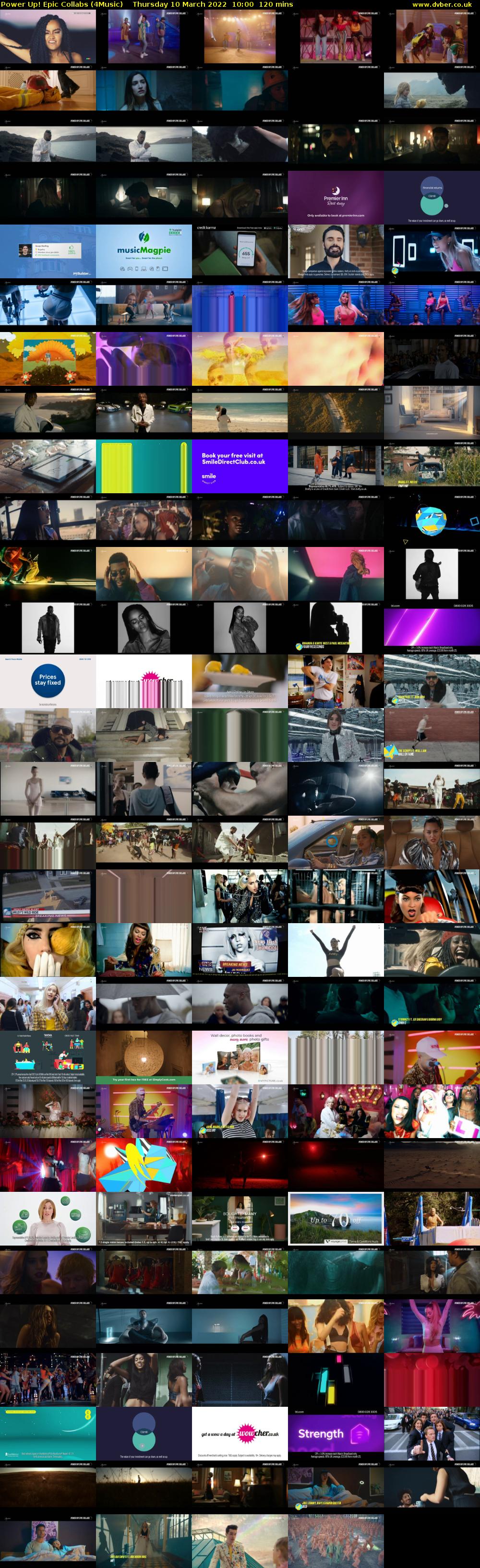 Power Up! Epic Collabs (4Music) Thursday 10 March 2022 10:00 - 12:00