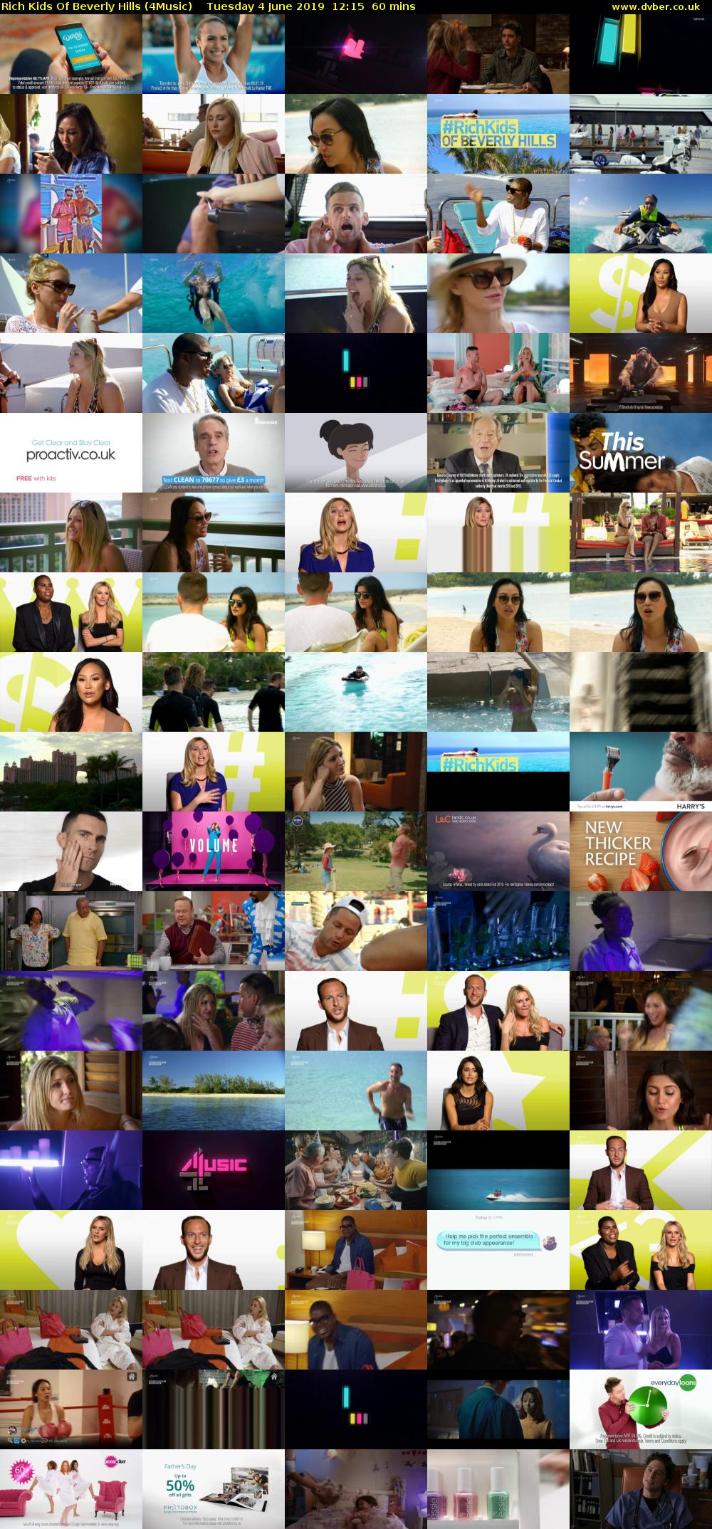 Rich Kids Of Beverly Hills (4Music) Tuesday 4 June 2019 12:15 - 13:15