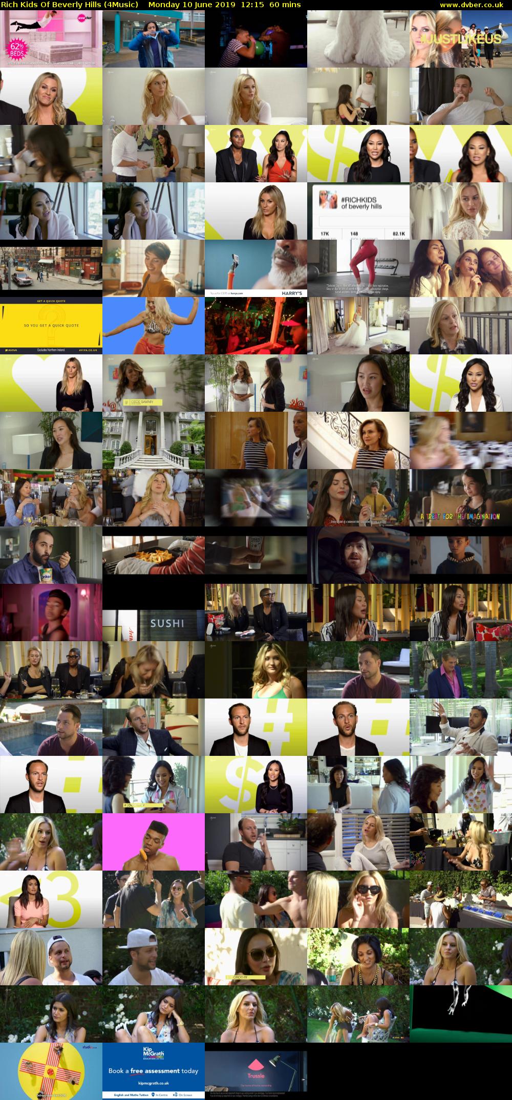 Rich Kids Of Beverly Hills (4Music) Monday 10 June 2019 12:15 - 13:15